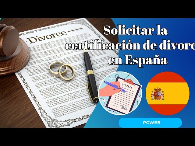 Video thumbnail for Cómo solicitar la certificación de divorcio en España: Guía esencial para parejas