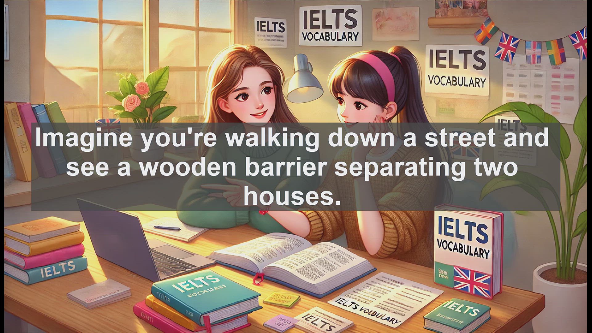 'Video thumbnail for 2500 Must Know IELTS 5.5 Vocabulary - Understanding 'Fence': Boost Your IELTS Vocabulary'