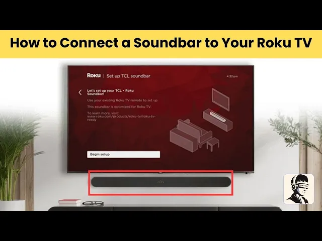 Video thumbnail for How to Connect a Soundbar to Your Roku TV HDMI Optical, Bluetooth & WIFI