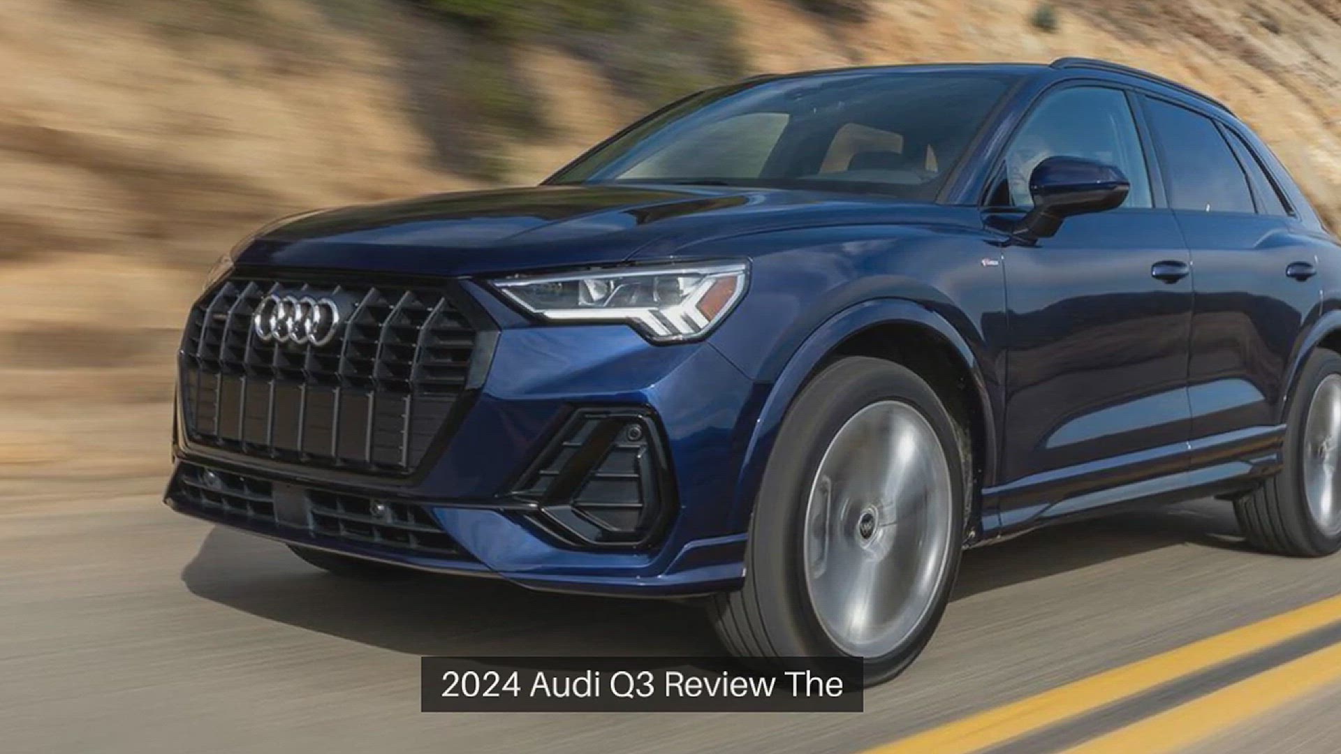 'Video thumbnail for 2024 Audi Q3 Review'