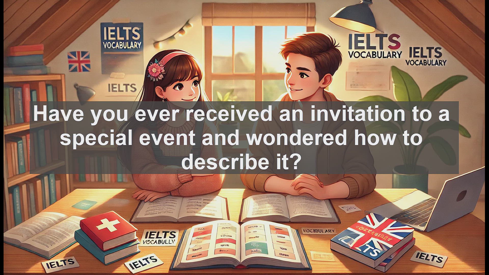 'Video thumbnail for 2500 Must Know IELTS 5.5 Vocabulary - Understanding 'Occasion': A Key Word for IELTS and Daily English'