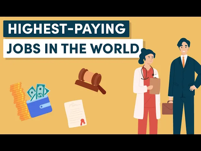 'Video thumbnail for The 10 Highest-Paying Jobs in the World'