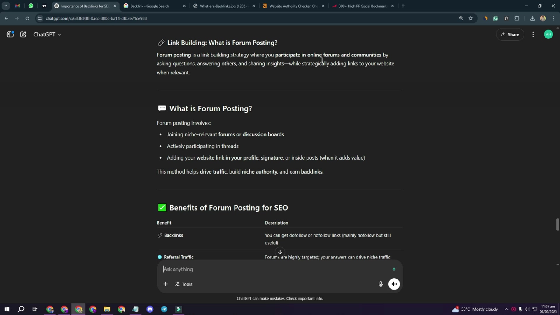 'Video thumbnail for Link Building - What is Forum Posting in SEO'