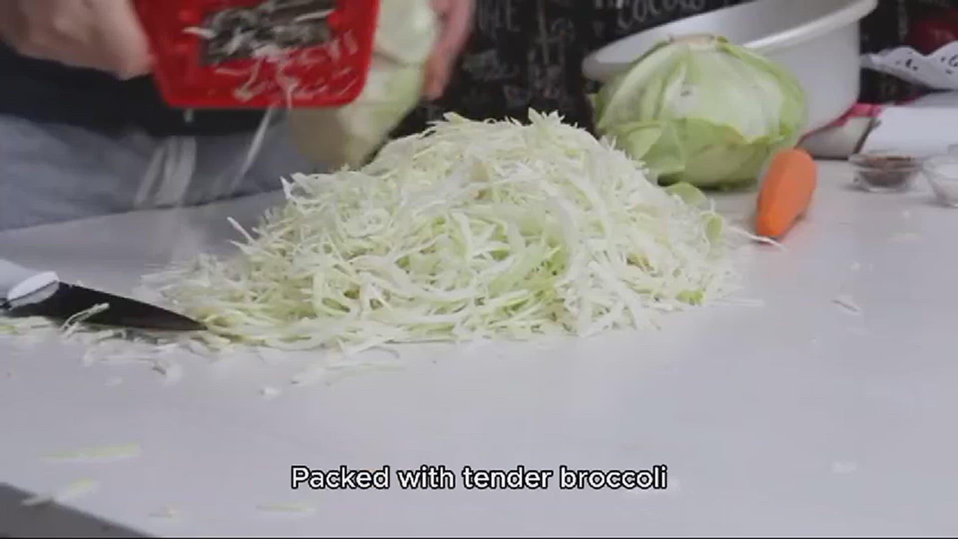 Video thumbnail for Broccoli cheddar soup