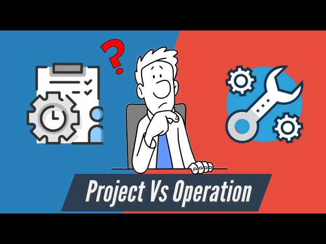 'Video thumbnail for Projects vs Operations EXPLAINED in 5 Minutes'