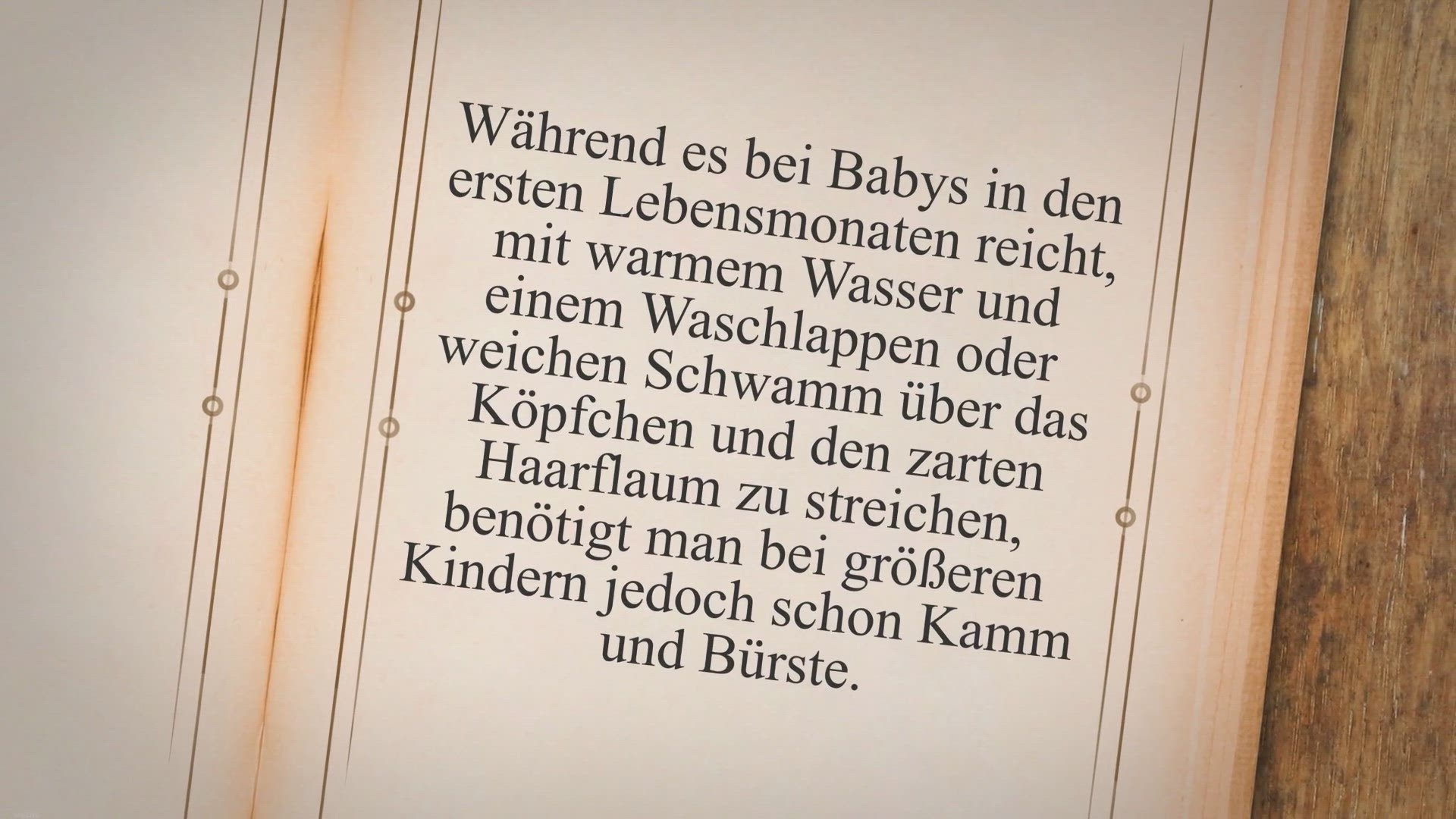 Video thumbnail for Babybürste – auf das musst du achten