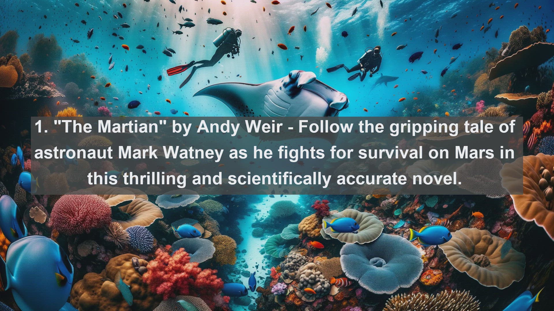 'Video thumbnail for Top 10 American Novels on Space Exploration'