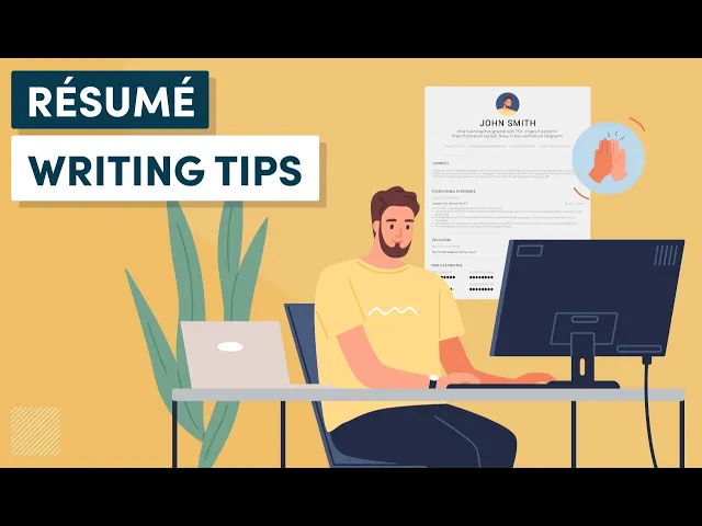 'Video thumbnail for Résumé Writing Tips: How to Impress an Employer in 7 Seconds'