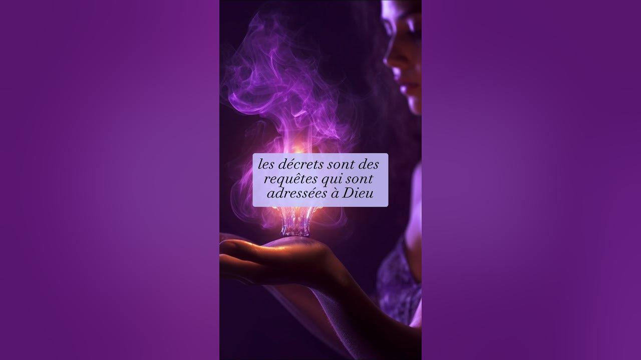 'Video thumbnail for Décret Flamme Violette, énergie spirituelle, du Maître ascensionné Saint-Germain'