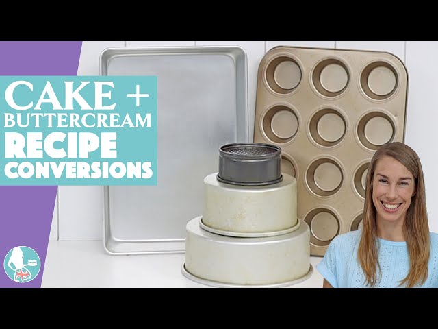 Video thumbnail for Cake Recipe Conversions