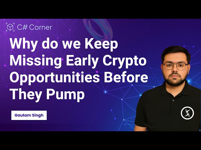 Video thumbnail for Why Do I Keep Missing Early Crypto Opportunities Before They Pump