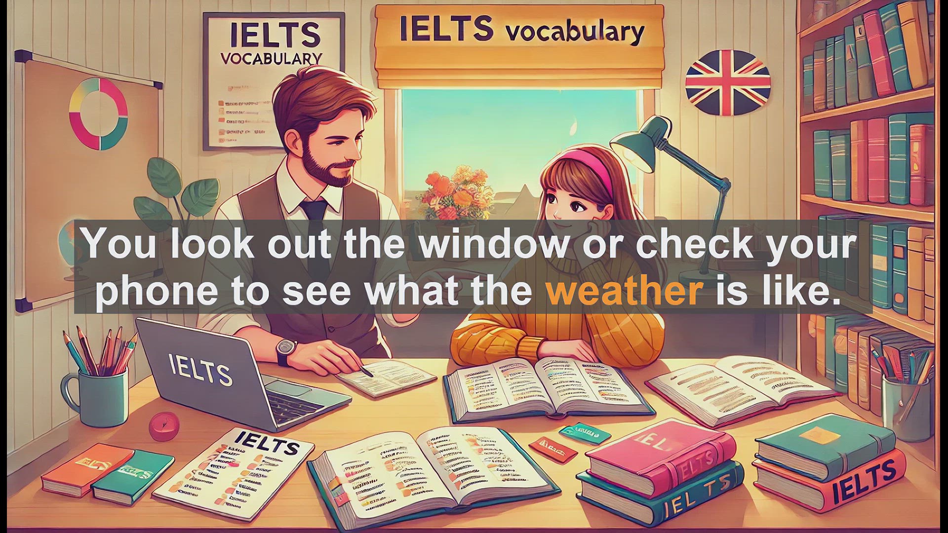 'Video thumbnail for 2500 Must Know IELTS 5.5 Vocabulary - Understanding 'Weather': Essential IELTS Vocabulary'