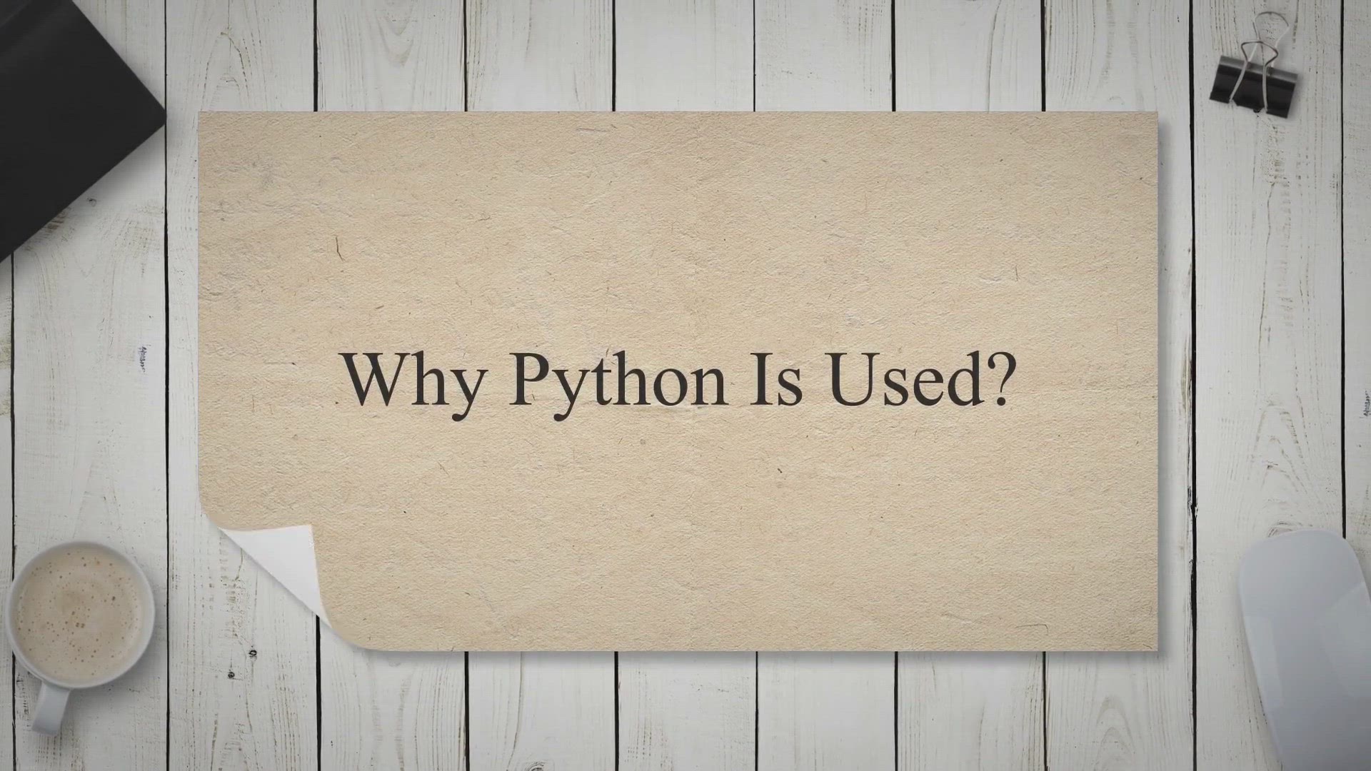 'Video thumbnail for Why Python Is Used? Python Programming Guide'