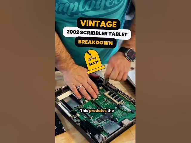 Video thumbnail for QUICK RIP: Vintage Scribbler Tablet