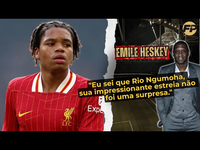 'Video thumbnail for Emile Heskey discute a estreia de Rio Ngumoha no Liverpool'