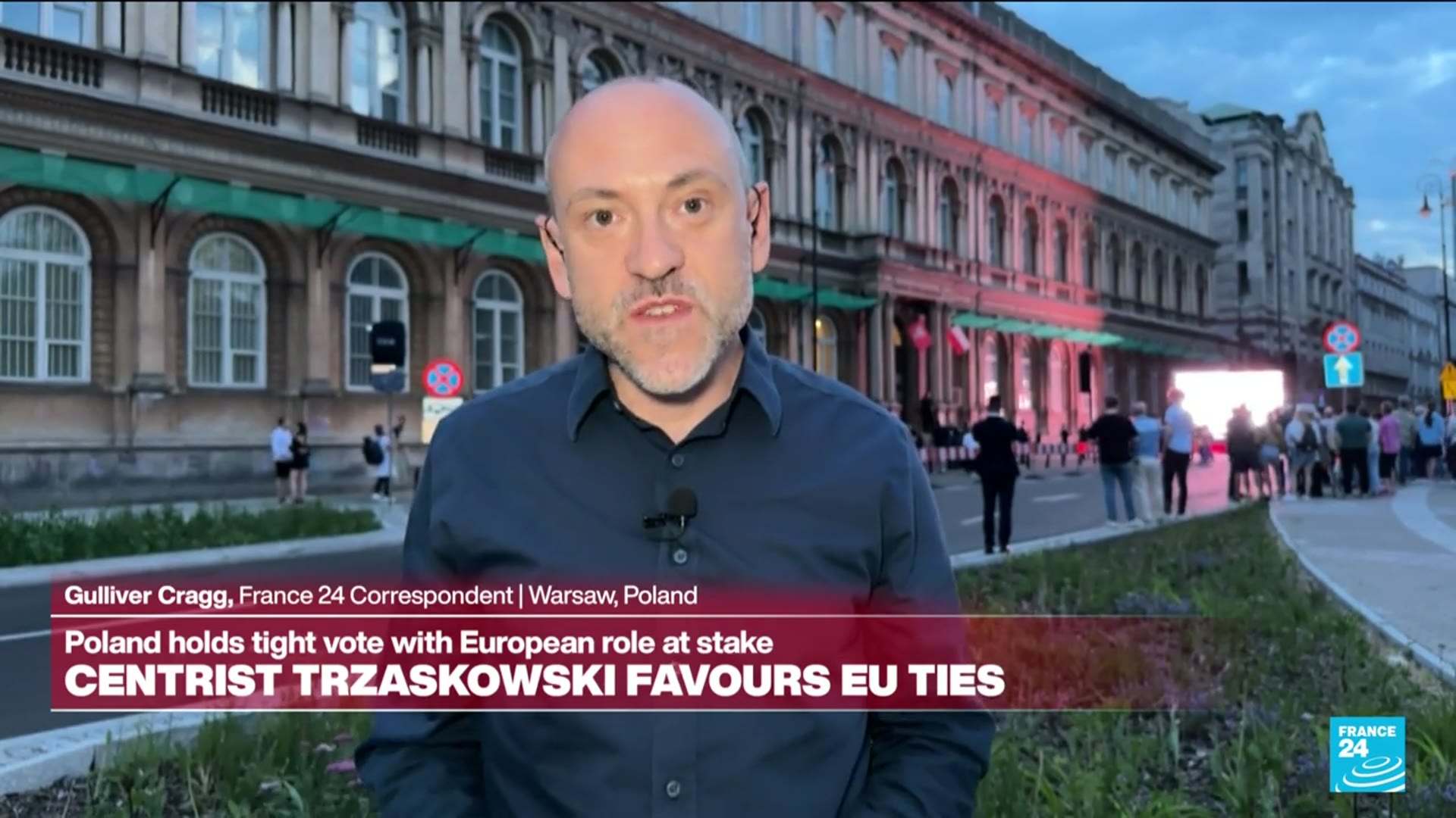 'Video thumbnail for Exit polls in Poland’s presidential runoff show the race is too close to call'