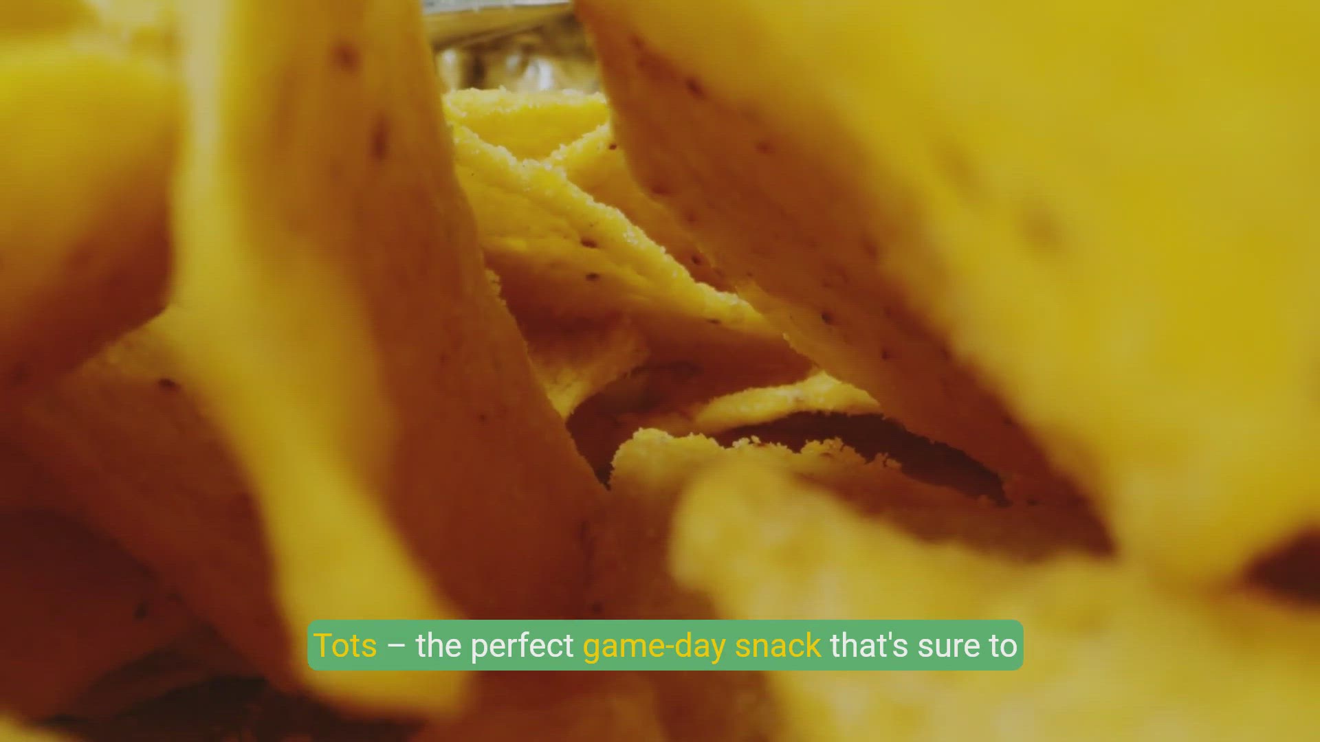 Video thumbnail for Ultimate Tailgate Tots Recipe for Super Bowl Fun!