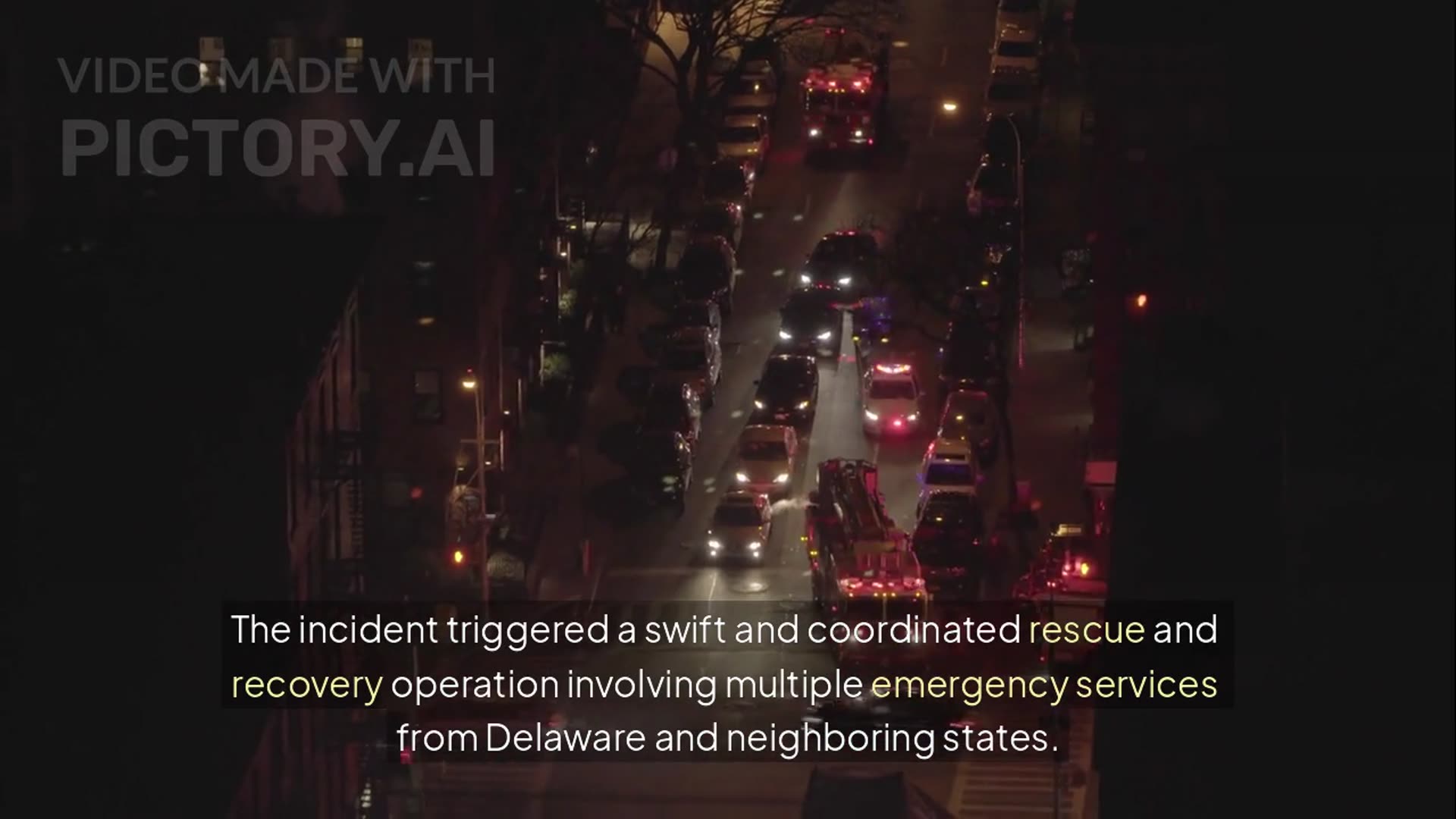 Video thumbnail for Truck Plunges Off Delaware Memorial Bridge, Major Search and Recovery Efforts Underway