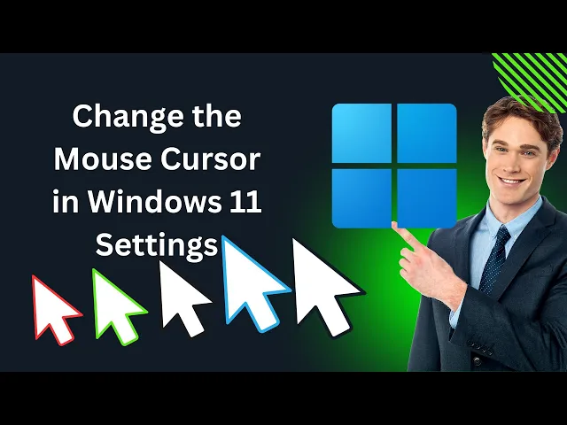 'Video thumbnail for How to Change the Mouse Cursor in Windows 11 Settings | GearUpWindows Tutorial'