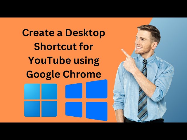'Video thumbnail for How to Create a Desktop Shortcut for YouTube using Google Chrome on Windows 11 or 10 | GearUpWindows'