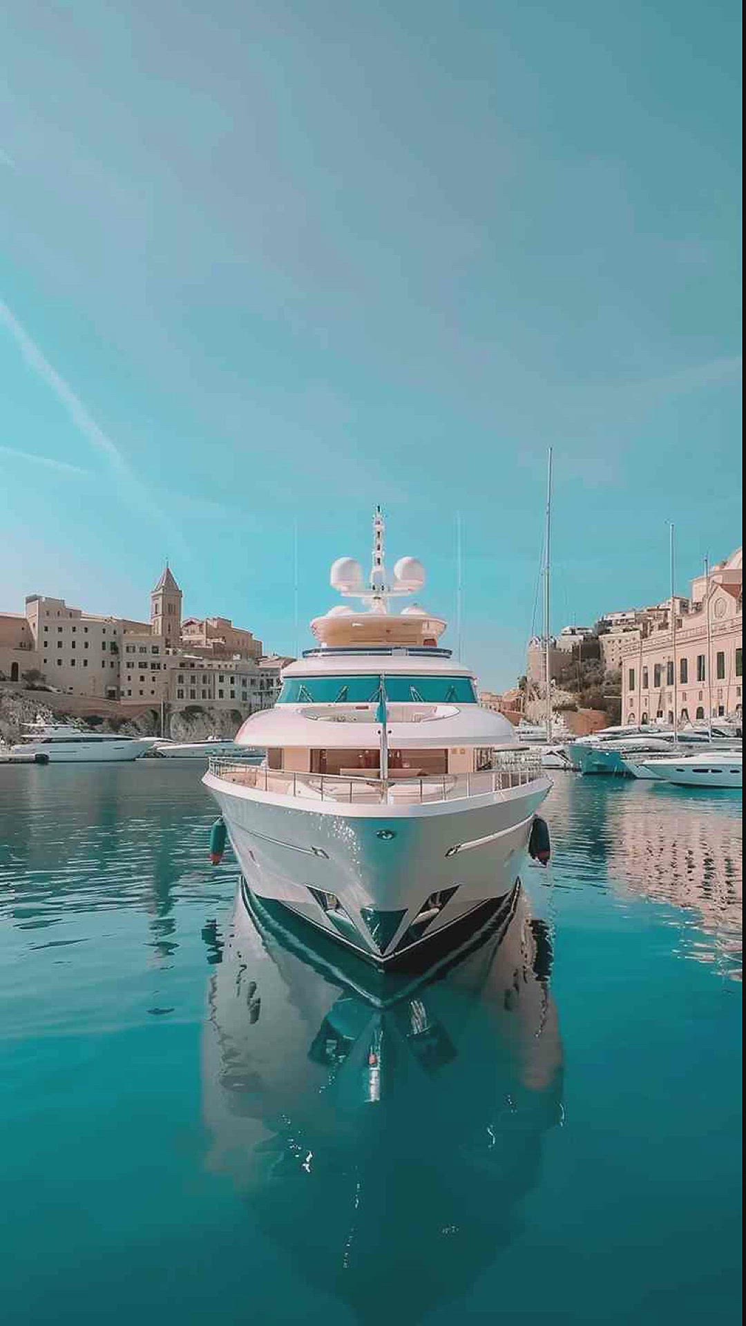 'Video thumbnail for luxury yachts pictures'