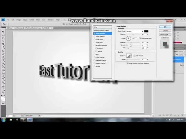 'Video thumbnail for How to Make Simple 3D Text with Photoshop CS4'