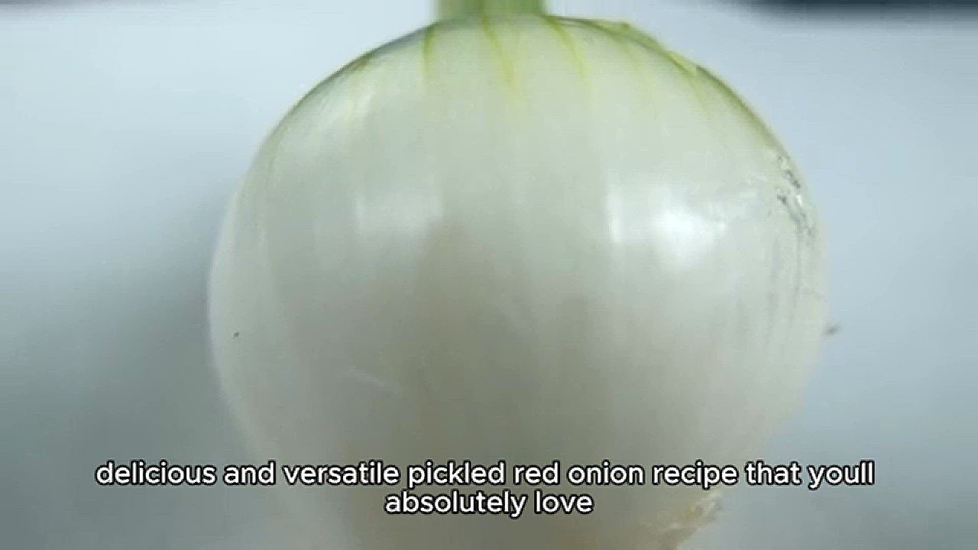 Video thumbnail for Pickled red onion recipe