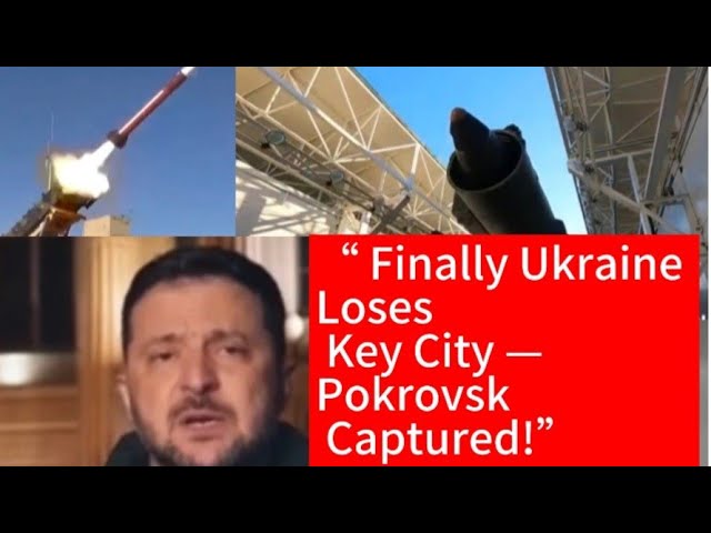 Video thumbnail for “Ukraine Loses Key City — Pokrovsk Captured!”“Russia Takes Pokrovsk! Frontline Turns Red”