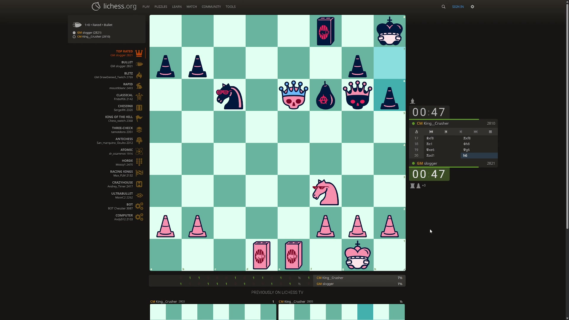 Video thumbnail for another chess match