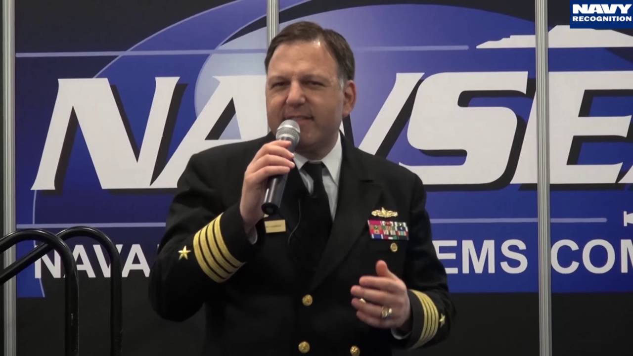 'Video thumbnail for DDG 51 Flight III Program Update with Capt. Mark Vandroff at SAS 2016'