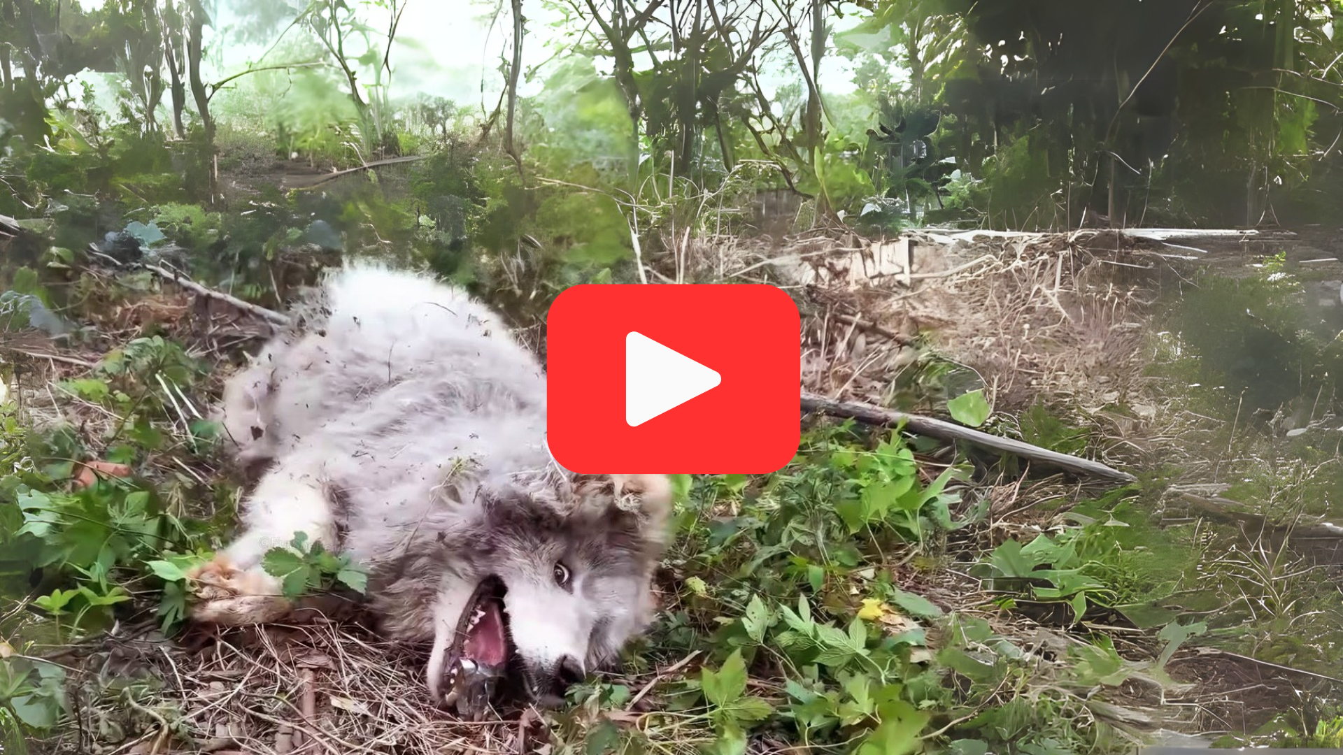 'Video thumbnail for Unloved and Left to Die, This Dog’s Rescue Defied All Odds'