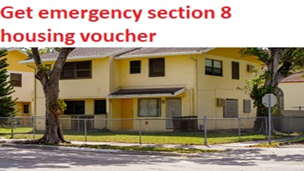 Video thumbnail for Emergency Section 8 Vouchers