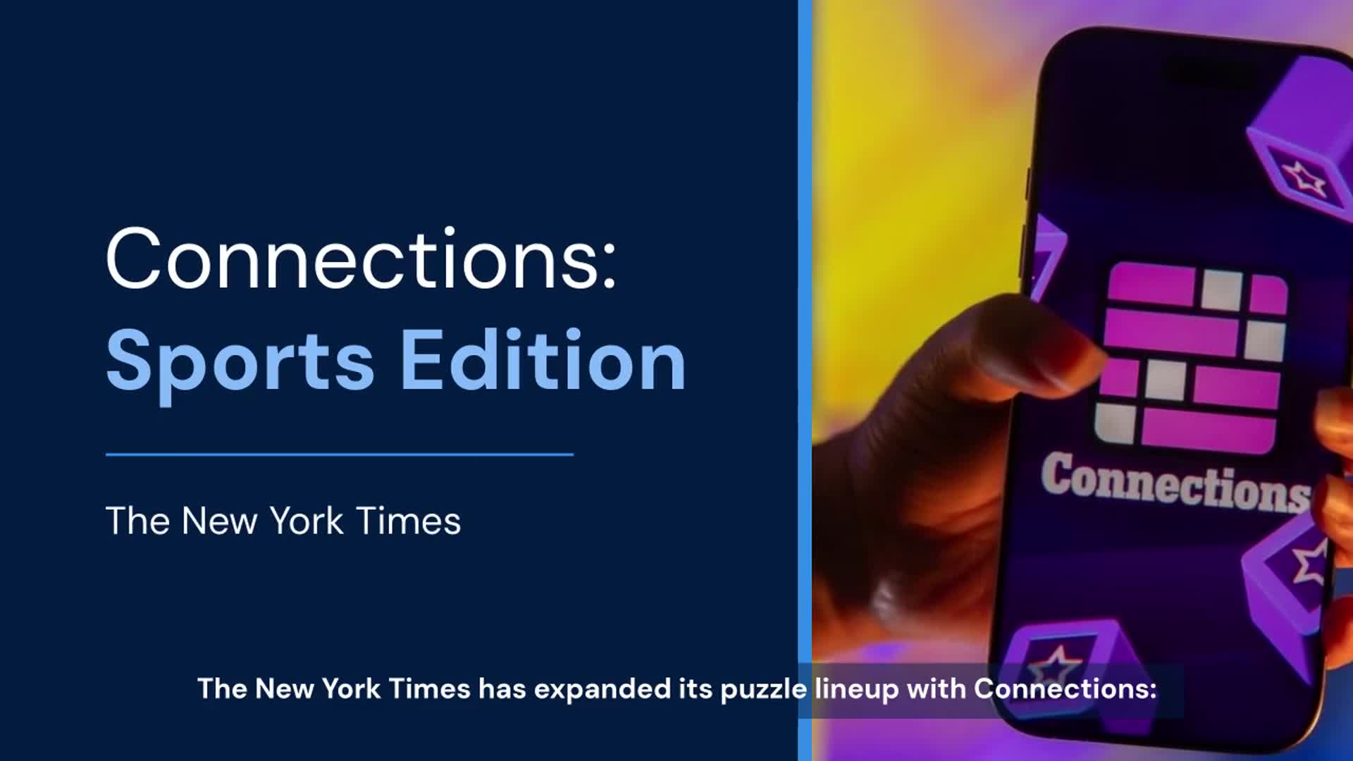 Video thumbnail for NYT Connections Sports Edition today: Hints and answers for August 31, 2025