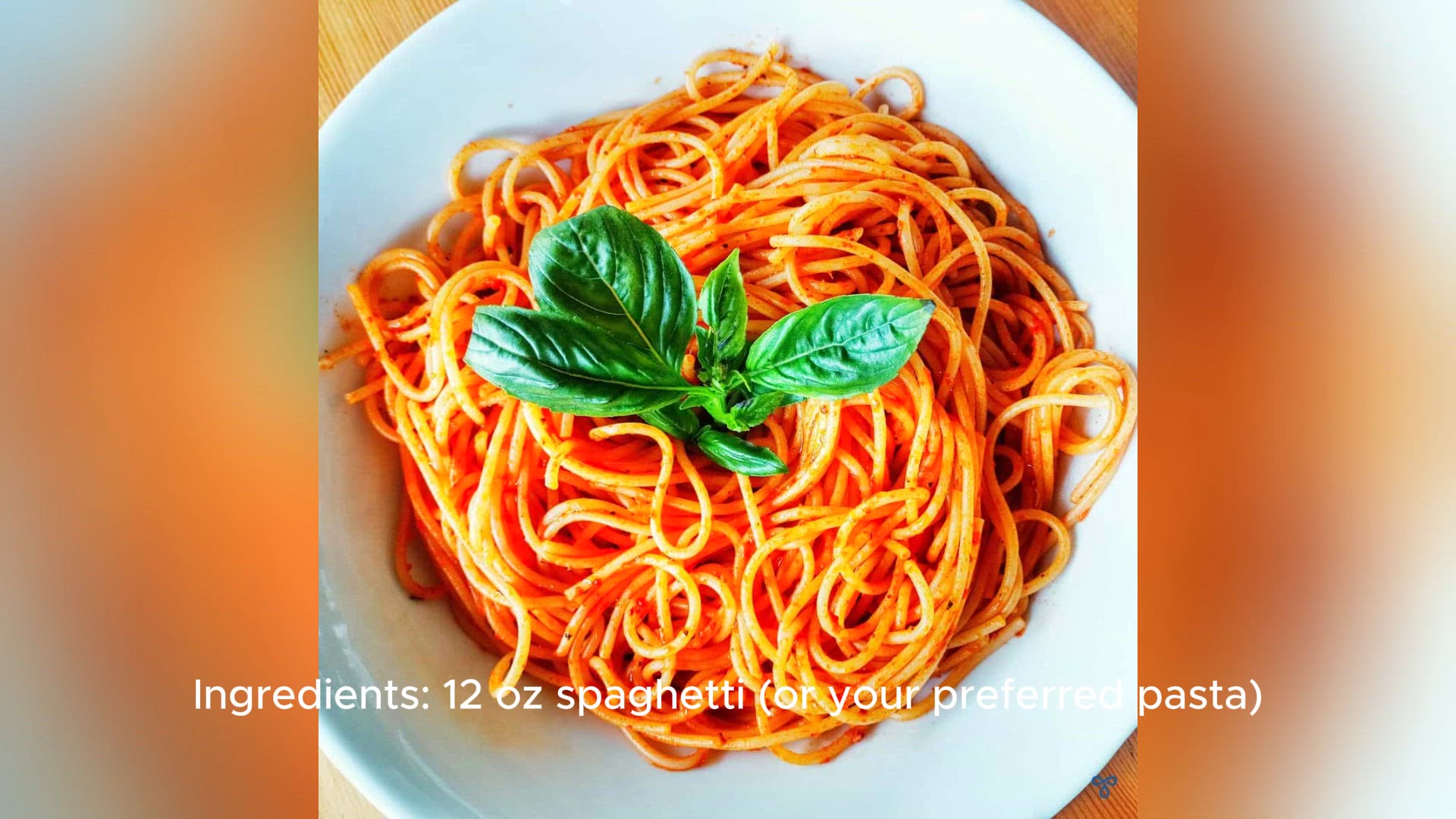 Video thumbnail for easy spaghetti recipe