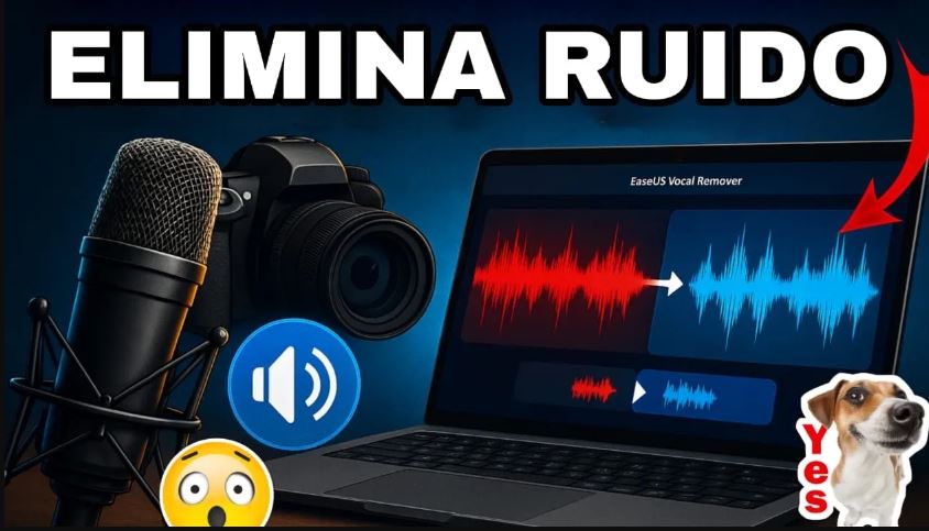 'Video thumbnail for ELIMINA RUIDO y SEPARA VOCES de Cualquier Canción 🎵 con IA (EaseUS Vocal Remover)'