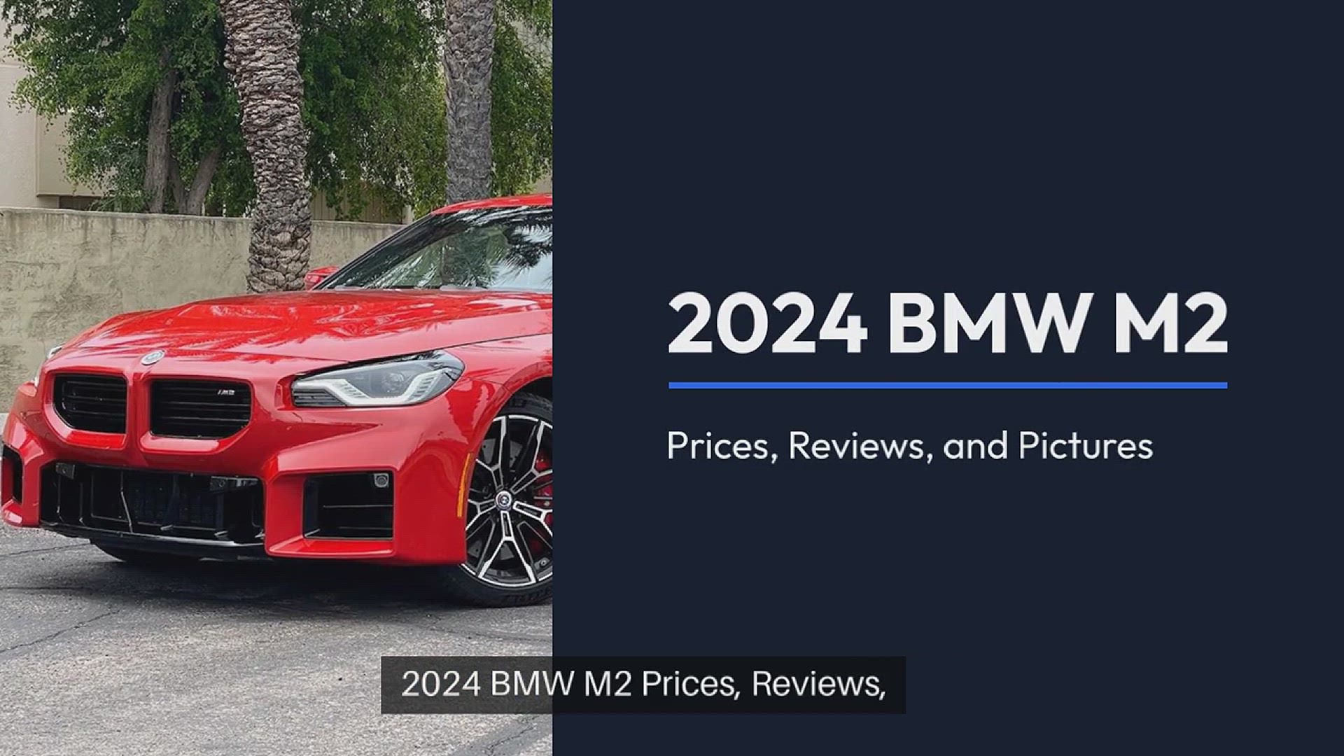 'Video thumbnail for 2024 BMW M2 Prices, Reviews, and Pictures| Edmunds'