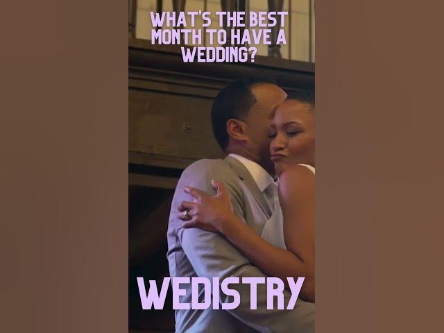 Video thumbnail for What's the best month to have a wedding #wedding #weddingideas #weddingplanningtips
