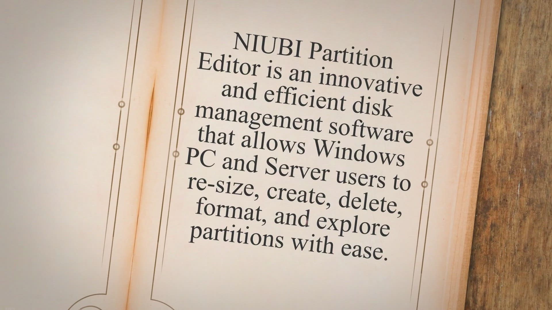 'Video thumbnail for Get NIUBI Partition Editor Professional Free for 1 Year and Optimize Your Windows System'