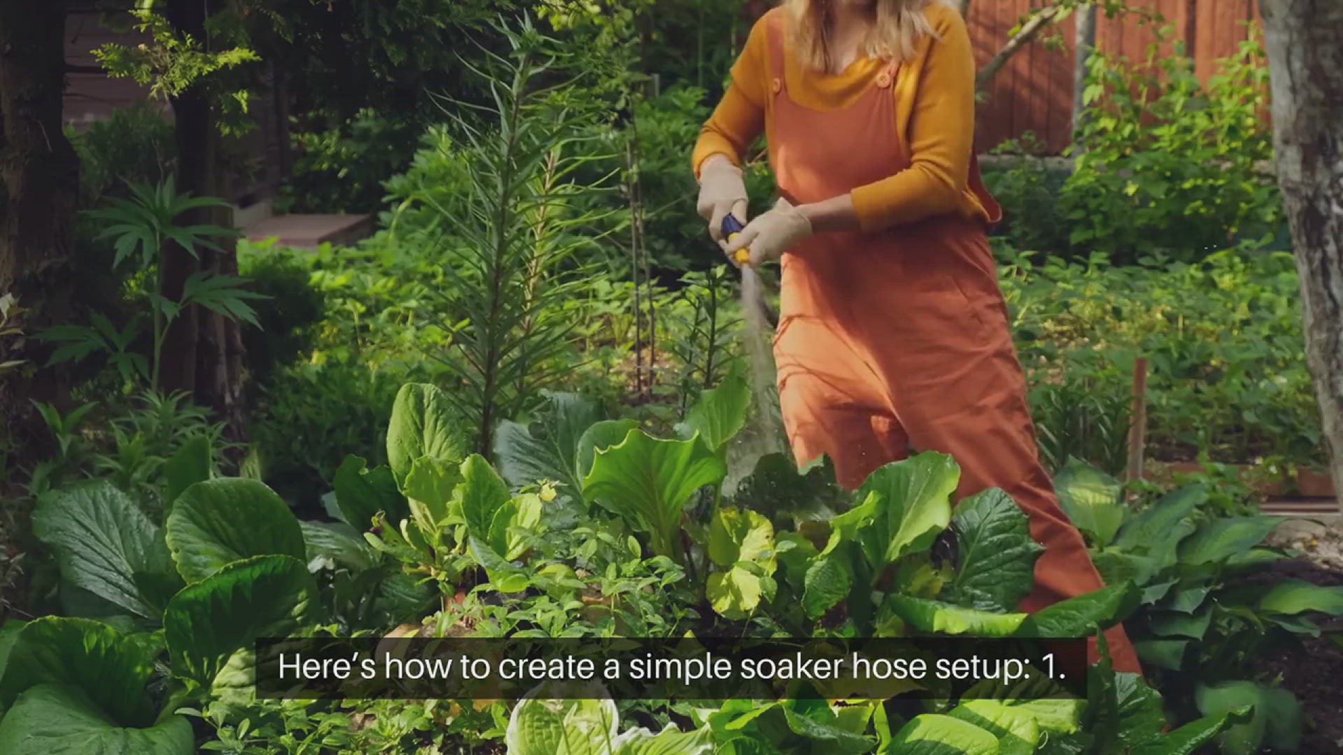 'Video thumbnail for DIY Soaker Hose Setup Made Easy'
