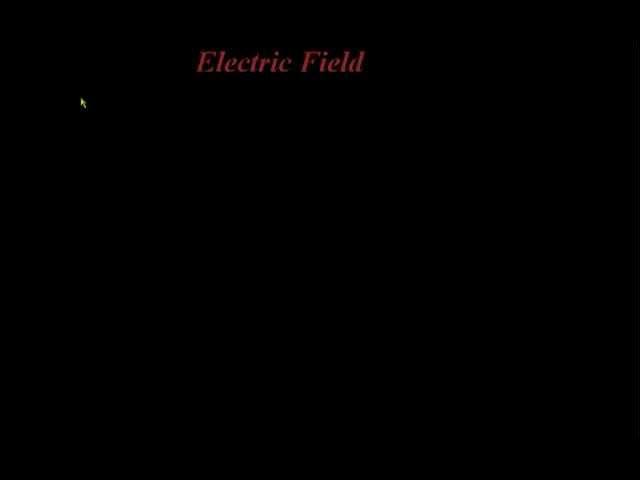 Video thumbnail for Electric Field
