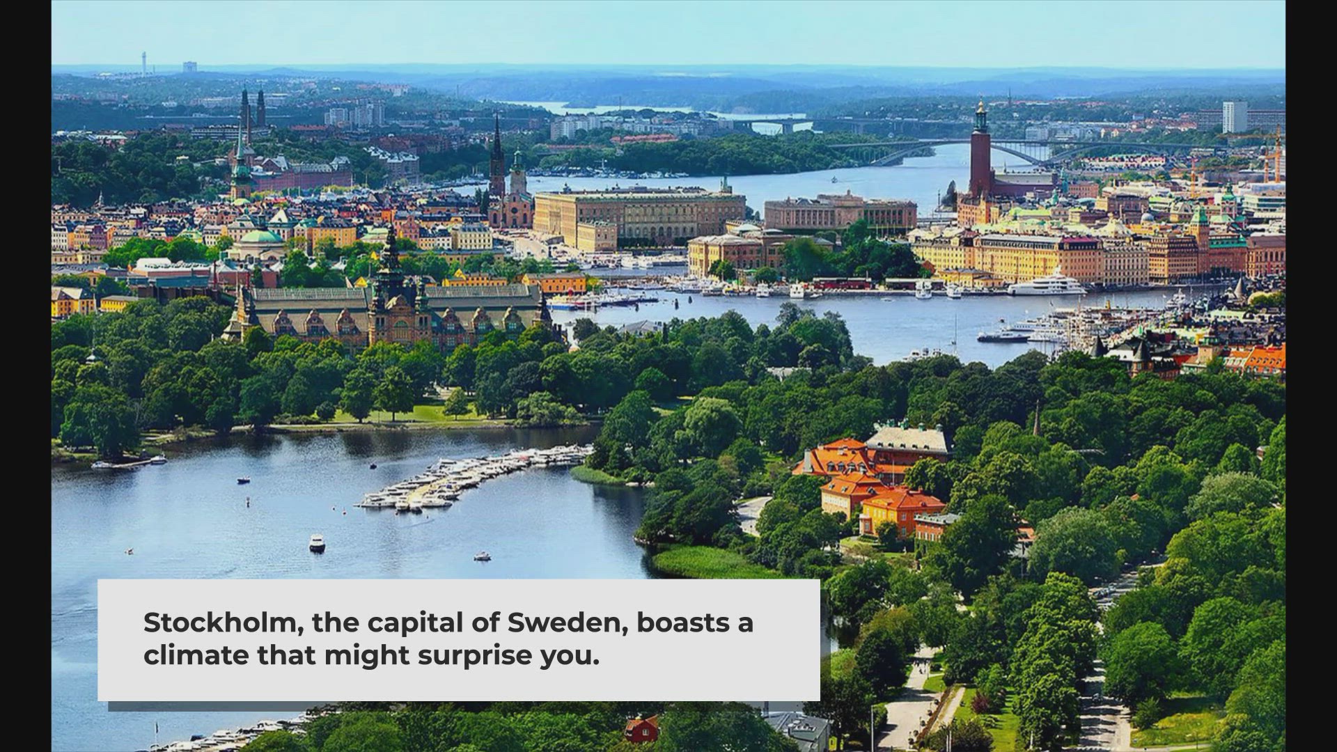 'Video thumbnail for Stockholm's Climate: A Year-Round Guide'