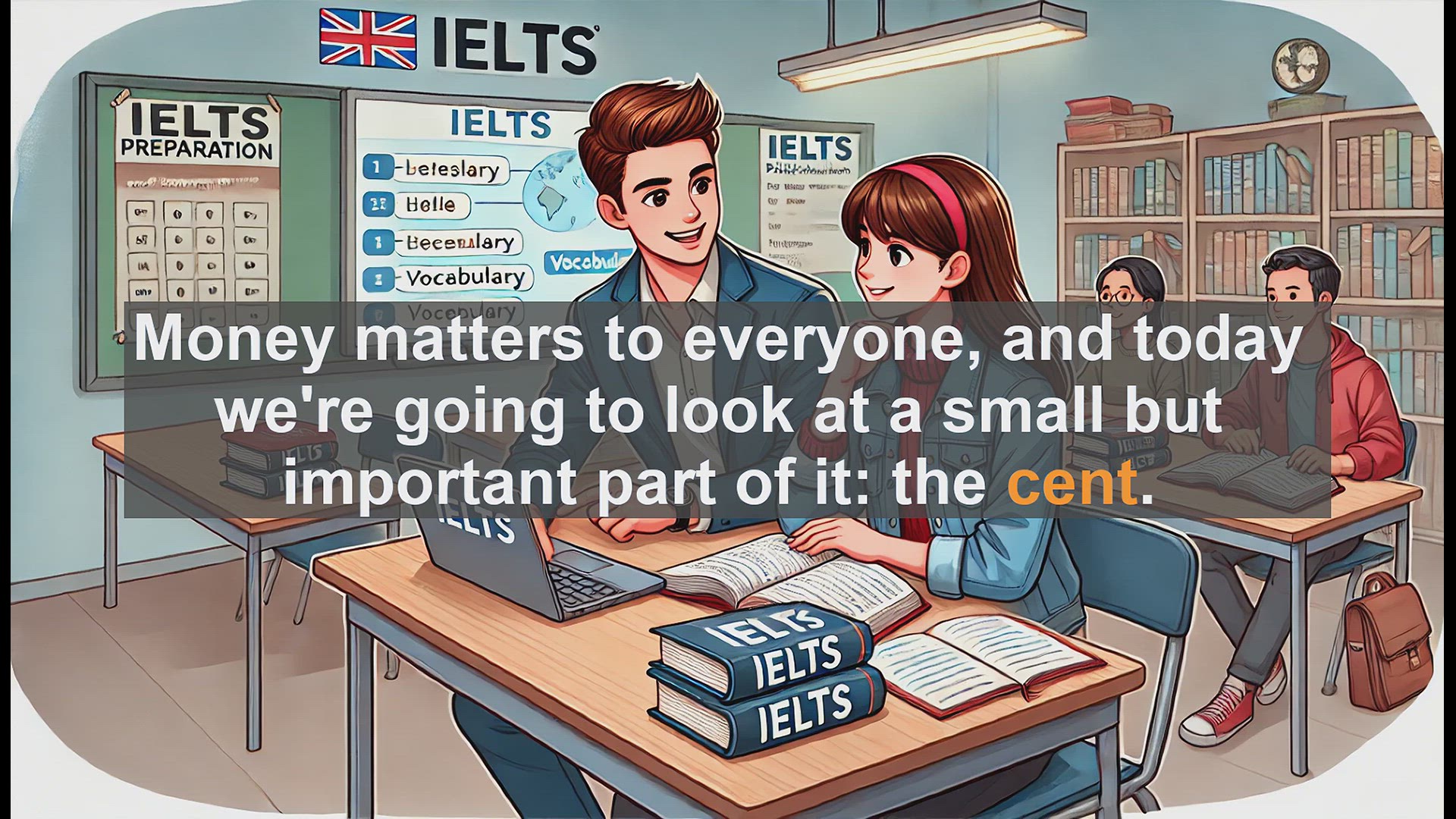 'Video thumbnail for 2500 Must Know IELTS 5.5 Vocabulary - What is a Cent? Understanding Small Currency Units in English'