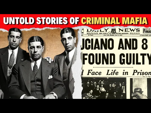 'Video thumbnail for Untold Stories of Criminal Mafia: Matteo M. Dinaro, Albert Anastasia, and Charles 'Lucky' Luciano!'