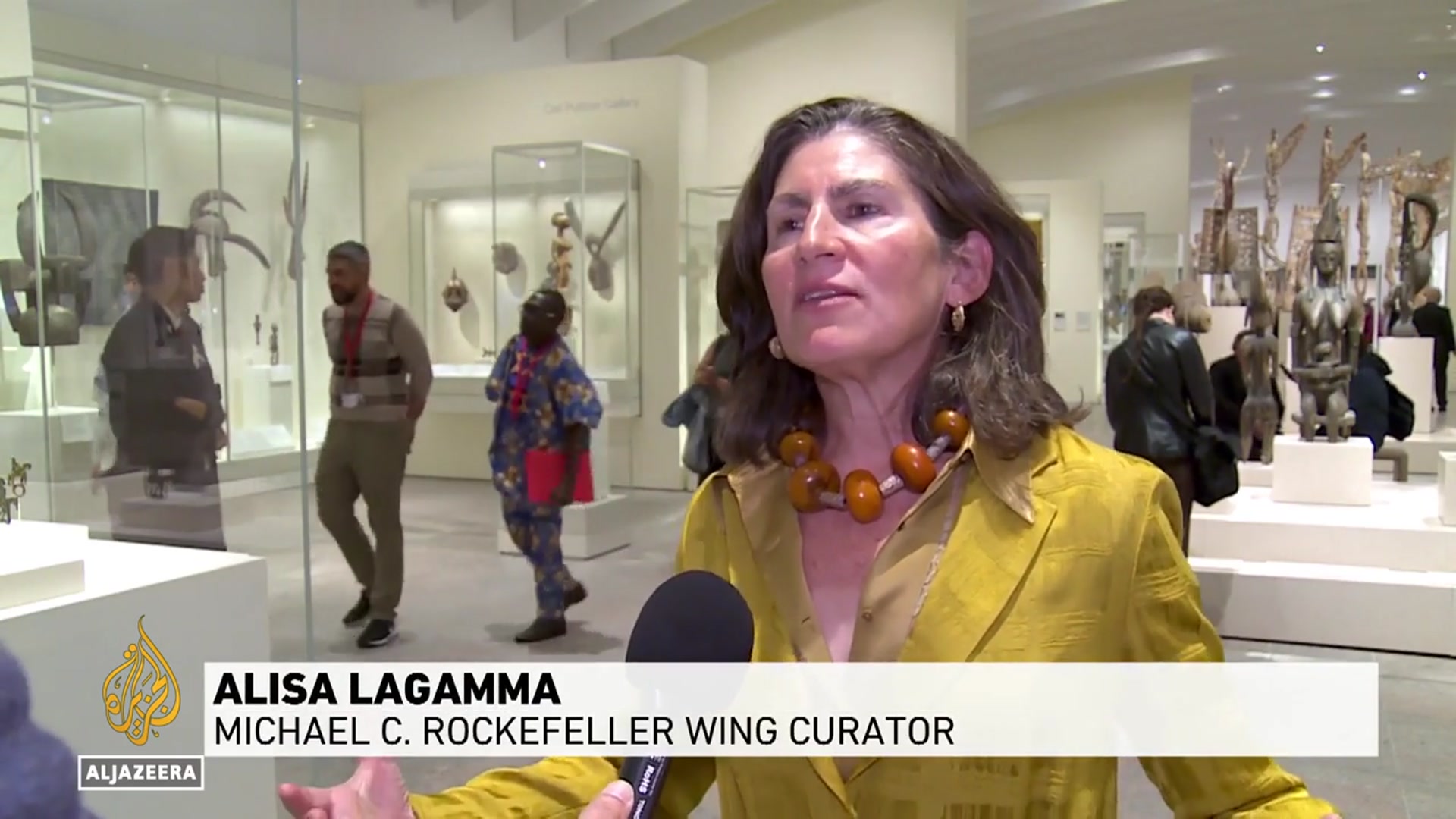 'Video thumbnail for New York’s Met Museum reopens the Rockefeller wing with decolonised Global South art showcase'