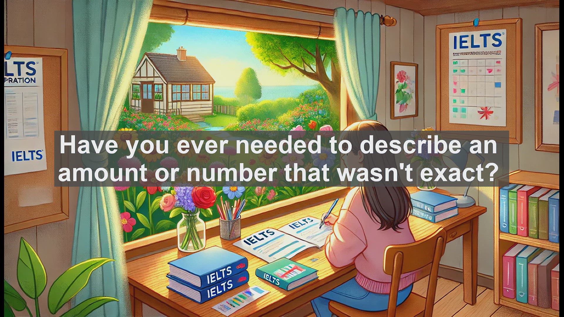 'Video thumbnail for 2500 Must Know IELTS 5.5 Vocabulary - Understanding 'Approximately': A Key Word for Estimates'