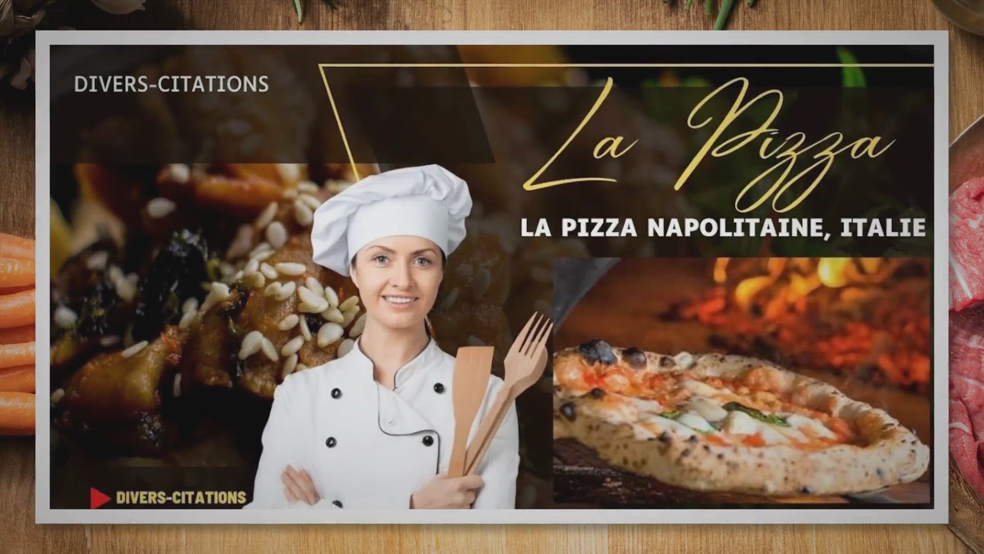 Video thumbnail for La pizza napolitaine, Italie
