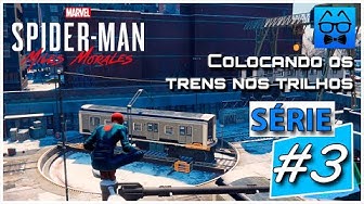 'Video thumbnail for Série SPIDER MAN Miles Morales Colocando os trens nos trilhos, Dublado em Português PT BR'