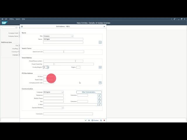'Video thumbnail for Setting Up SAP from Scratch: Create Your Own Company Code, Plant, and Purchasing Organization'