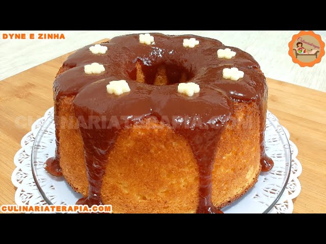 'Video thumbnail for Bolo de Fubá com Queijo e Cobertura de Goiabada - Culinária Terapia por Dyne e Zinha'