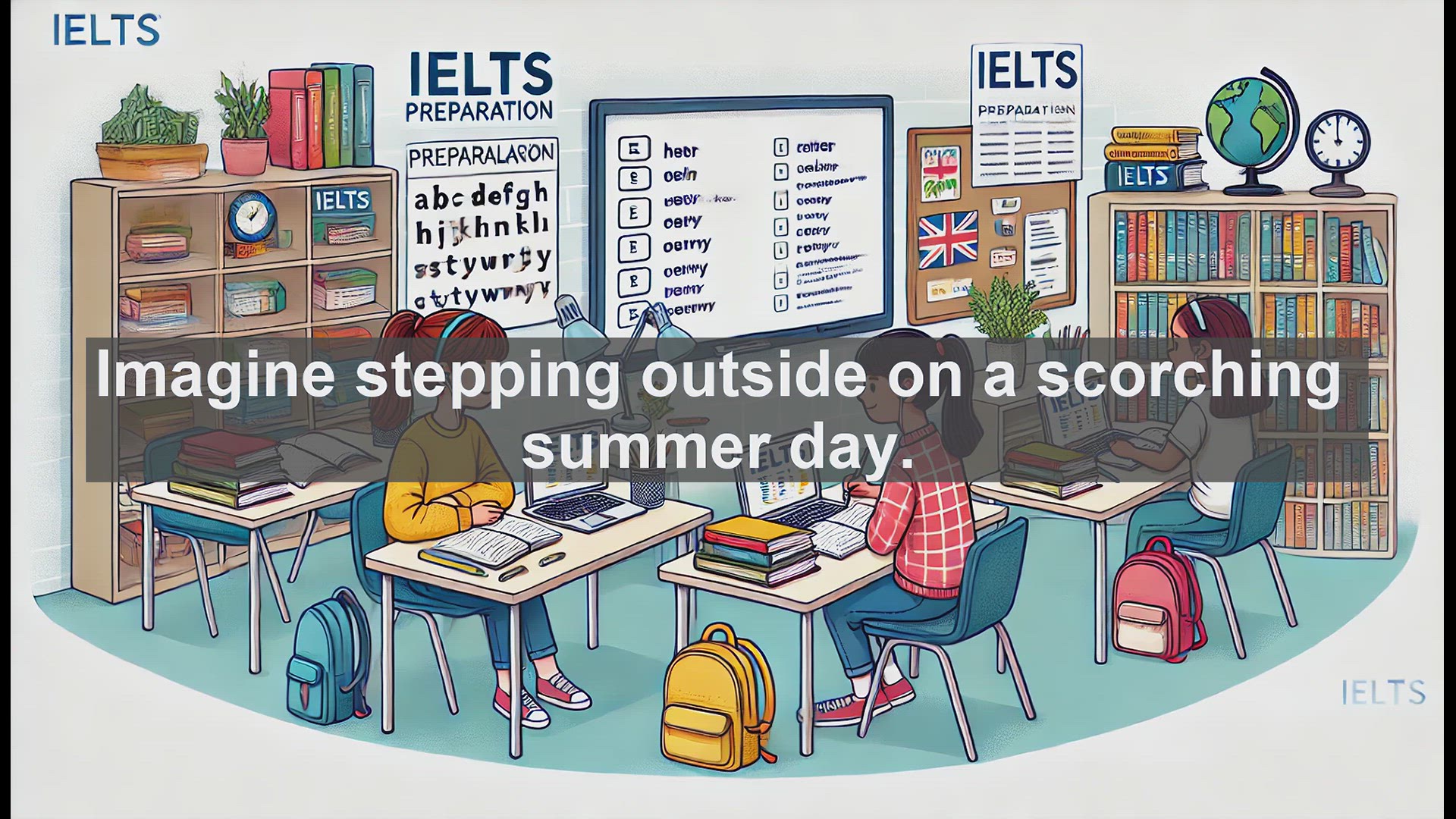 'Video thumbnail for 2500 Must Know IELTS 5.5 Vocabulary - Understanding 'Heat': Essential IELTS Vocabulary'